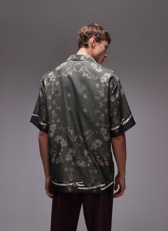 TOPMAN Short Sleeve Printed Shirt  - Image 2