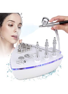 Beauty Star Beauty Star Diamond Microdermabrasion Machine with Spray Gun Professional Home Use Facial Beauty Salon Equipment Strong Suction Power 6568cmhg 