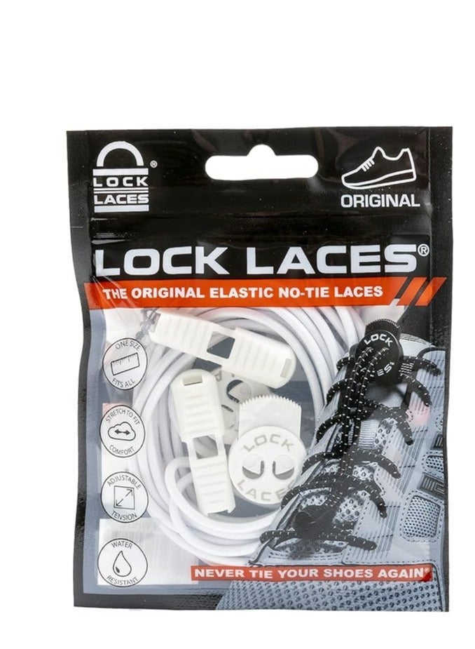 Lock Laces - Elastic No Tie Shoelaces, One Size Fits All, for Kids and Adults, Elastic No Tie Shoe Laces - Image 2