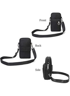 Y&D Cotton Woven Style Small Phone Bag Cellphone Case Crossbody Pouch Shoulder  - Image 4