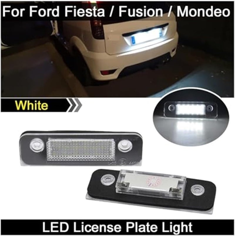 Wivplex 2Pcs White License Plate Light for Ford Vehicles - Image 5