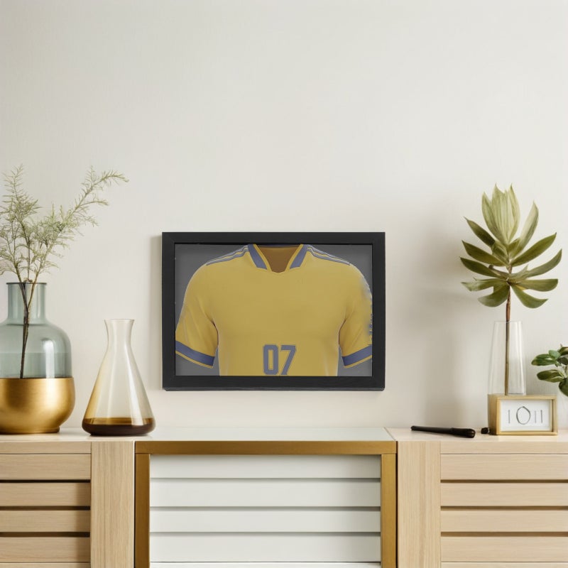 Clear Shadow Case: Photo Frame T Shirt Display Stand - Frame For Football Soccer Basketball And Baseball Shirts Display - Image 3