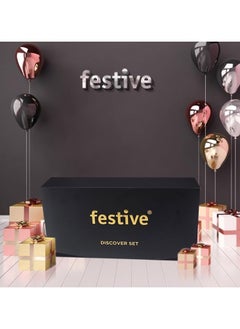 Festive Gallery Festive Perfume Gift Set for Unisex Pack of 4x6 ML | Eau De Parfum | Premium Luxury Long Lasting Fragrance Spray | Tiger, Oud, Valley, Najm (4x6 ml)  - Image 2