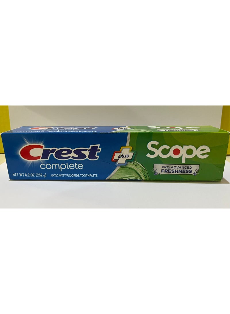 crest Complete Plus Scope Pro Advanced Freshness 232g