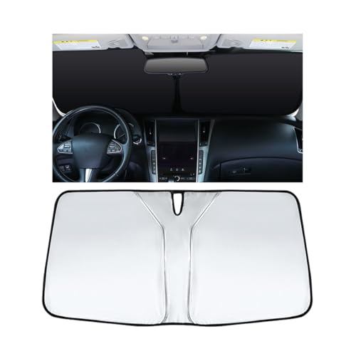 Couslcd Car Windshield Sun Shade 559 275 inches Car Shade for Front Window Foldable Sun Heat UV Protection Cover Summer Vehicle Accessories Keep Your Vehicle Interior Cool Fits Cars SUV Truck - Image 1