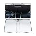 Couslcd Car Windshield Sun Shade 559 275 inches Car Shade for Front Window Foldable Sun Heat UV Protection Cover Summer Vehicle Accessories Keep Your Vehicle Interior Cool Fits Cars SUV Truck - Image 2