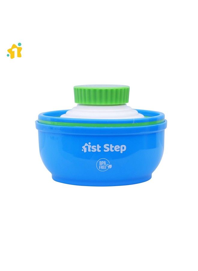 1st Step Powder Box With Refillable Powder Puff (Blue) - Image 3