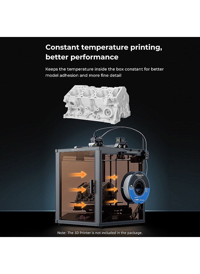Creality 3D - Creality Ender-5 S1 Acrylic Enclosure Box for Constant Temprature/Noise Reduce/Dust Proof and Quick Installation - Image 1