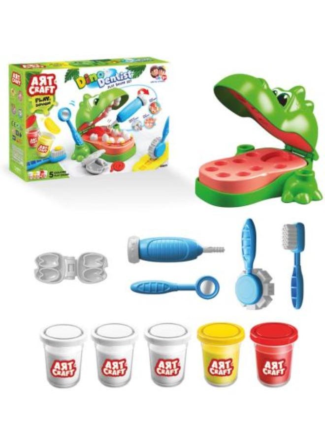 dede DINO DENTIST PLAY DOUGH SET 