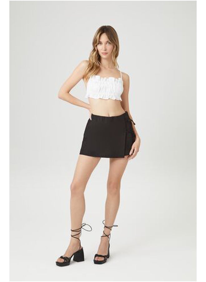 FOREVER 21 - Open-Back Ruffled Cropped Cami - Image 1