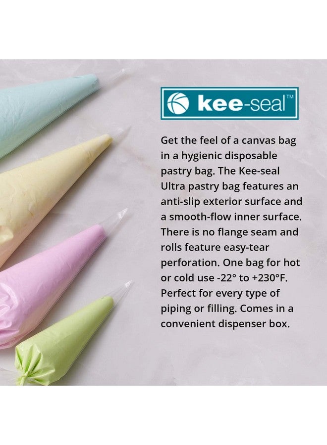 DecoPac Disposable Pastry Bag, Kee-seal 18", Clear - Image 4