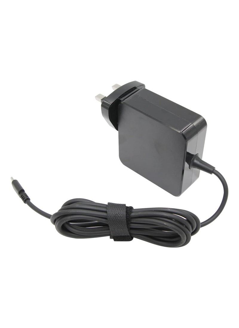 JSBazar 65W Charger laptop adapter UK Plug for ASUS 20V 3.25A USB Type-C ZenBook 3 UX390UA for Lenovo ThinkPad Yoga for HP chromebook for Samsung, Dell, MacBook Pro/Air and more Type C Devices  - Image 3