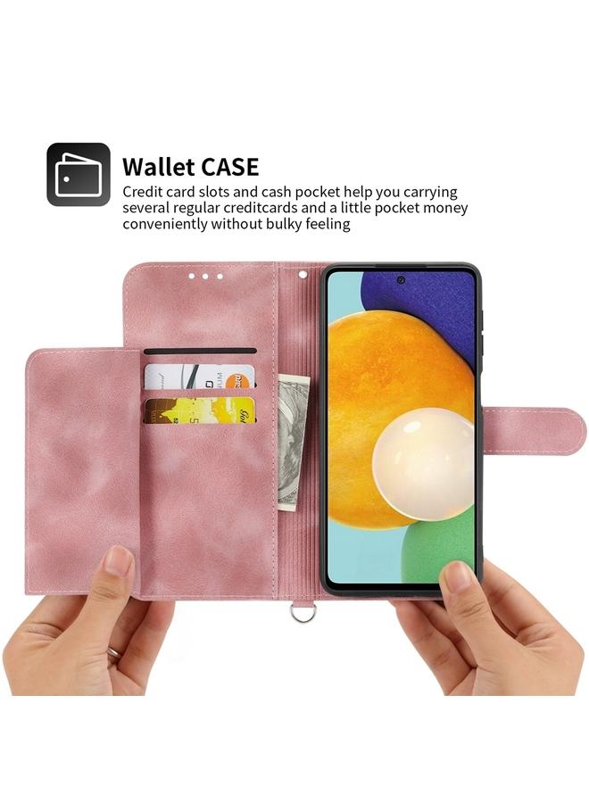 S-TOP Case For Honor X9b Skin Feel Flowers Embossed Wallet Leather Phone Case - Image 3