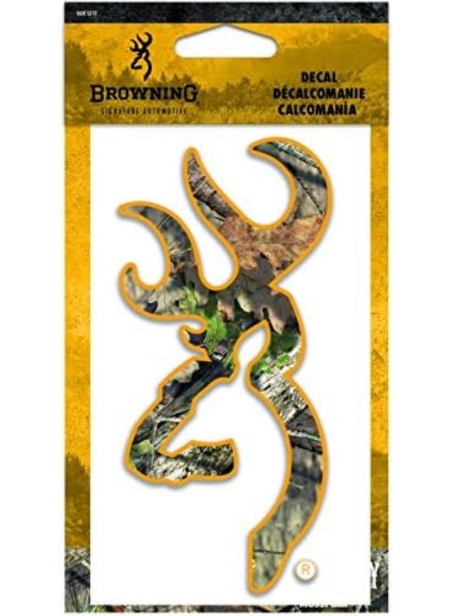 Browning Buckmark Decal | Mossy Oak Break-Up Country | 6"