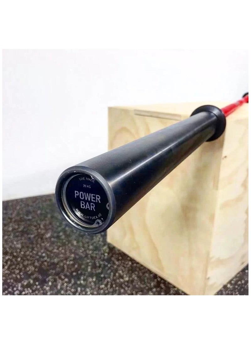 LIFTDEX Power Cerakote Barbell Red Finish - 20 Kgs  - Image 4