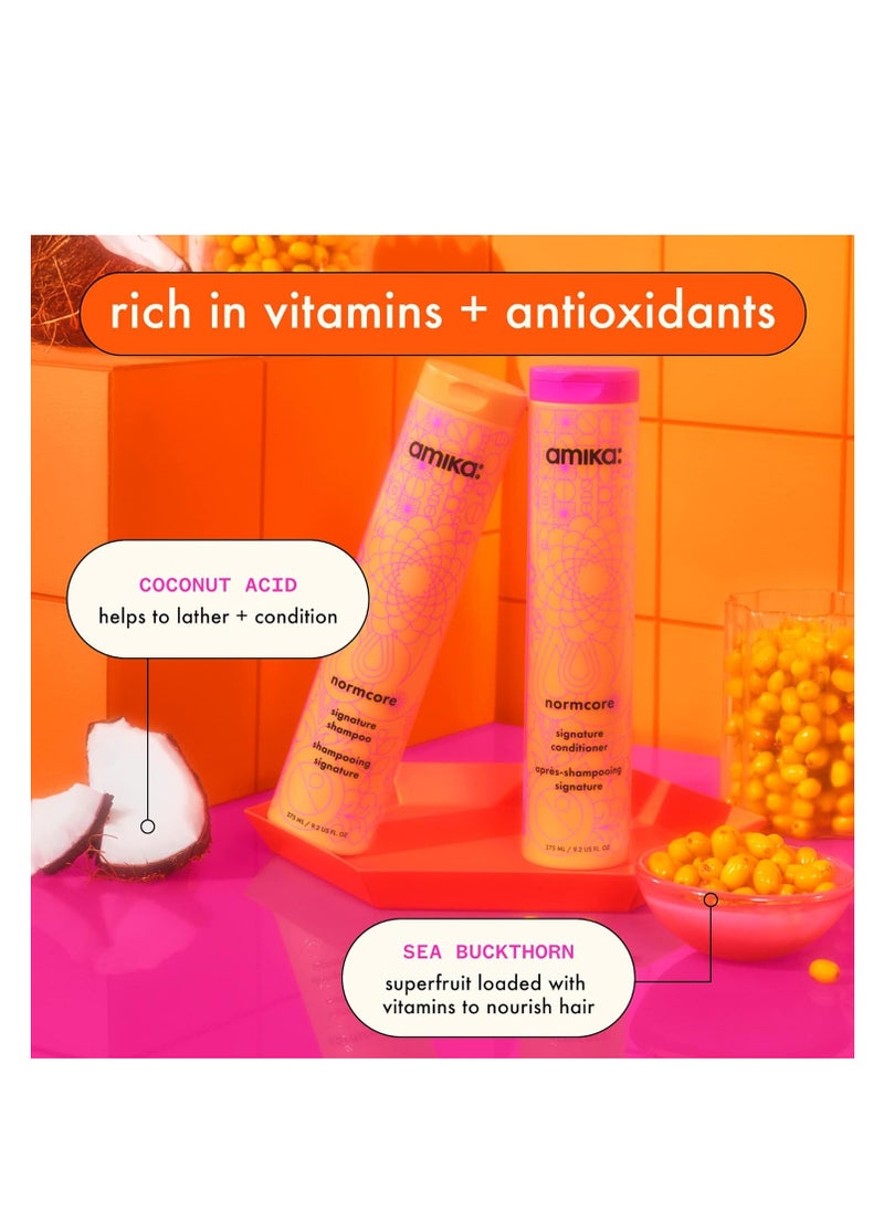 amika - amika normcore signature shampoo, 275ml - Image 1