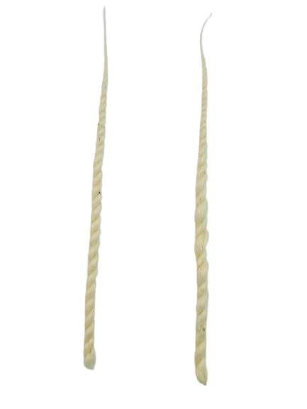 Magic Providers Magic Providers HandMade Long Twisted Pure Cotton Wicks Pack of 150 Approx Arti Navratri Special Lambi Diya Jyot Batti Jot Wick Deepam Vattulu Pooja Articles Puja Aarti Rui Batti - Image 4