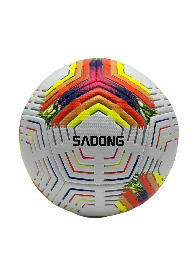 SportQ SportQ Professional Soccer Training Ball Size 5, Indoor Outdoor Soccer Training Ball for Soccer Players, Youth Soccer Fans, Training Competitions, Universal Ball  - Image 1