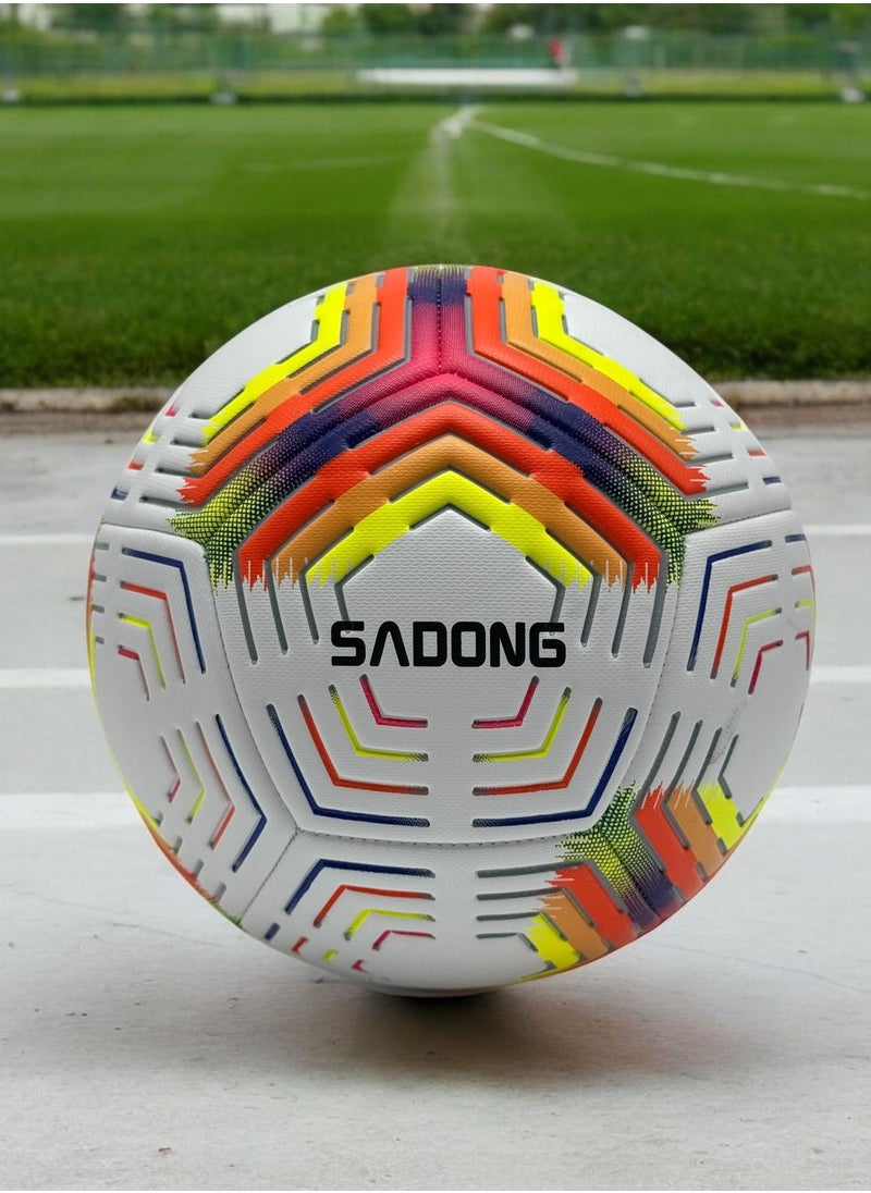 SportQ SportQ Professional Soccer Training Ball Size 5, Indoor Outdoor Soccer Training Ball for Soccer Players, Youth Soccer Fans, Training Competitions, Universal Ball  - Image 2