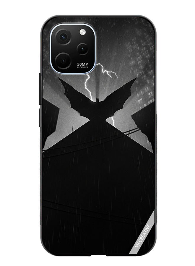 VR CREATIVE Protective Case Cover For Huawei Enjoy 50z Batman Amoled Design Multicolour - Image 1