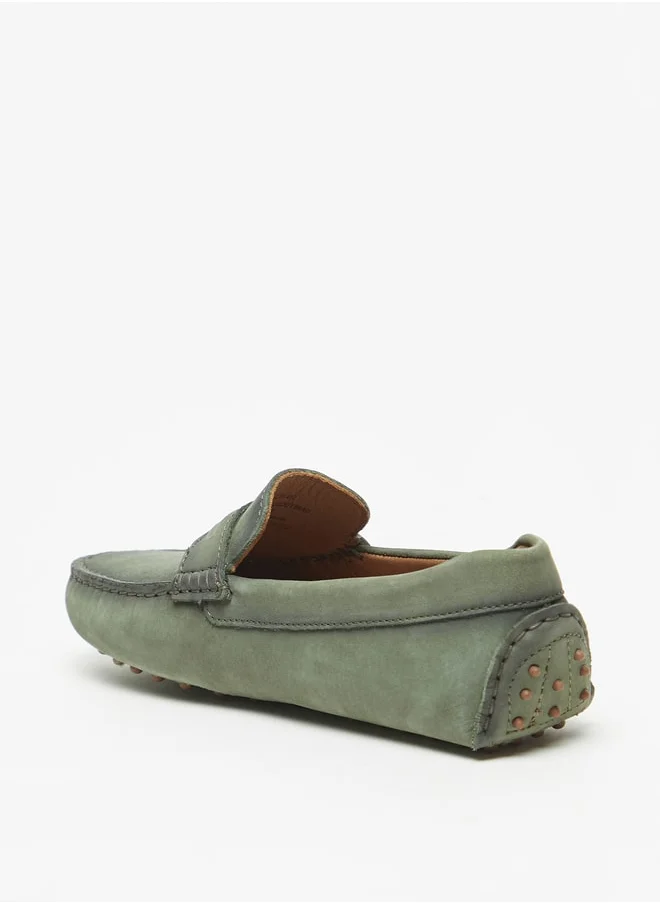 Mister Duchini Boys Solid Slip-On Mocassins