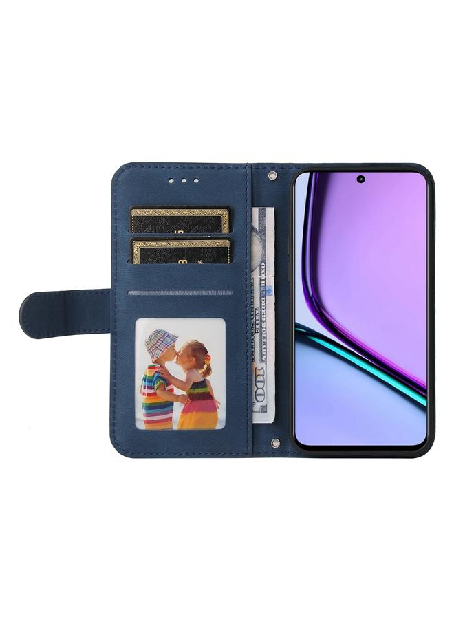 S-TOP Case For Realme C67 5G / 11 5G Taiwan Version Skin Feel Life Tree Metal Button Leather Phone Case - Image 4