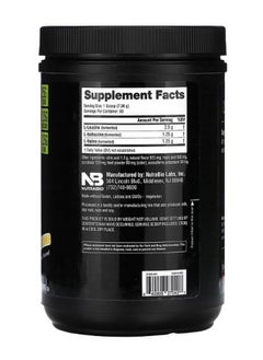 NutraBio BCAA 5000 Strawberry Lemon Bomb 1.05 lb 477 g  - Image 2