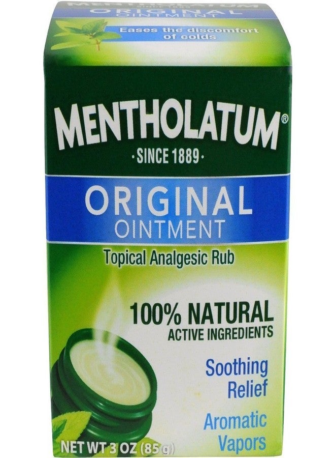 Mentholatum Ointment Topical Analgesic 3 oz (2 Pack