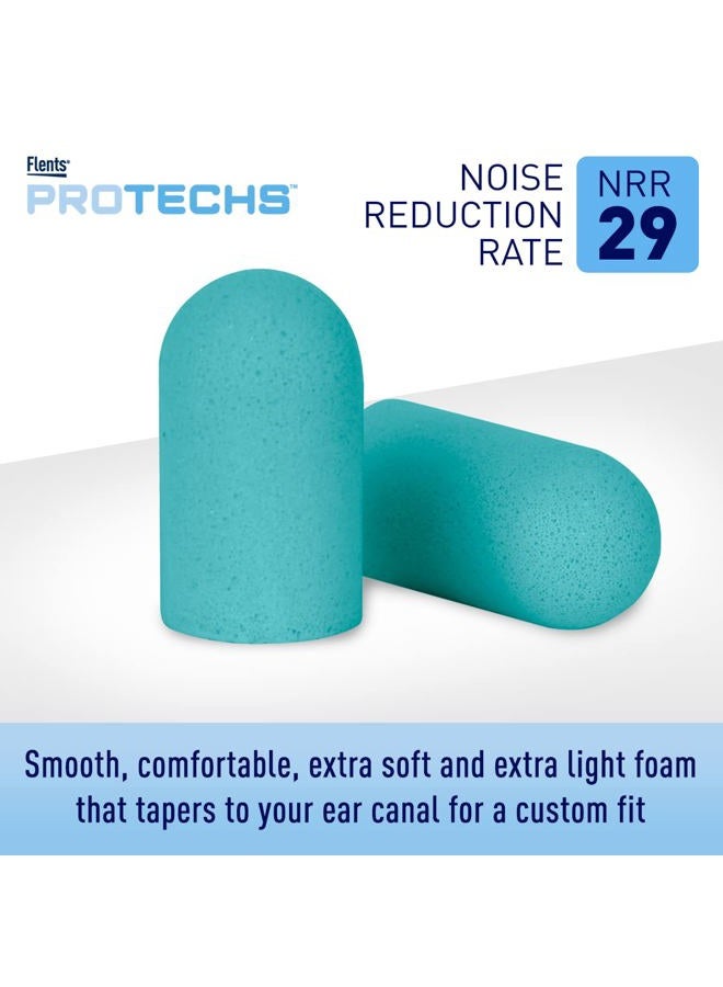 Flents Super Sleep Comfort Foam Ear Plugs/Earplugs | 10 Pair | Case Included | NRR 29 | Made in The USA - Image 3