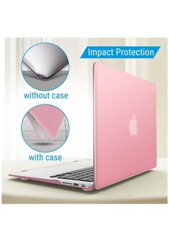 Generic MacBook Pro 13 Inch Case 2020-2016 M1 A2251 A2159 A1989 A1706 A1708 Touch Bar Protective Plastic Hard Shell Cover Pink  - Image 3