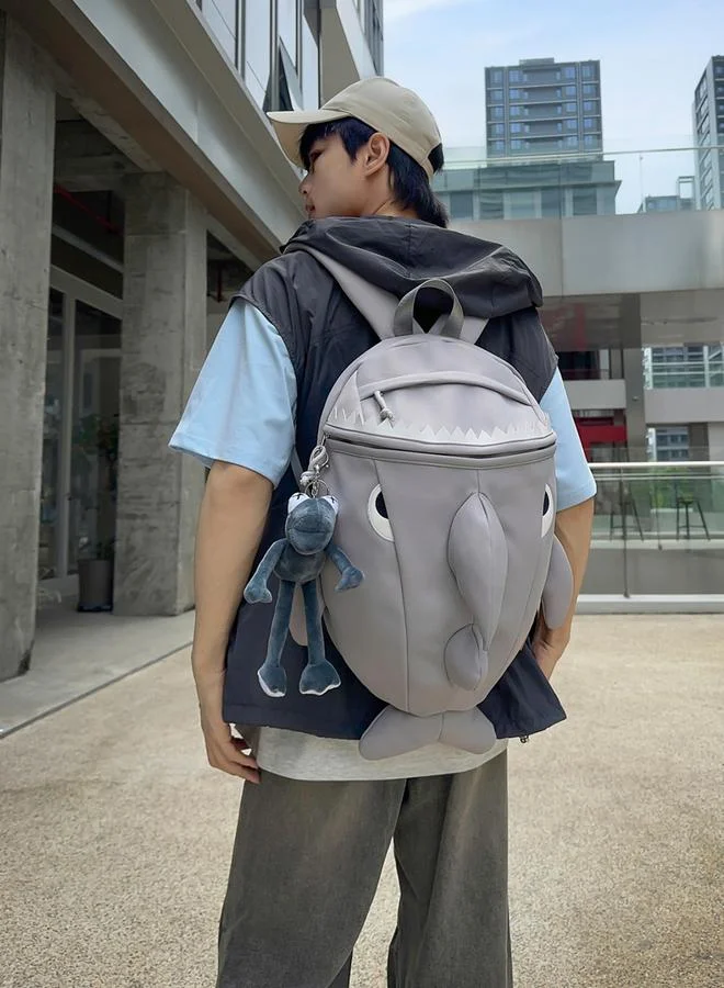 Take Two Grey Shark Backpack