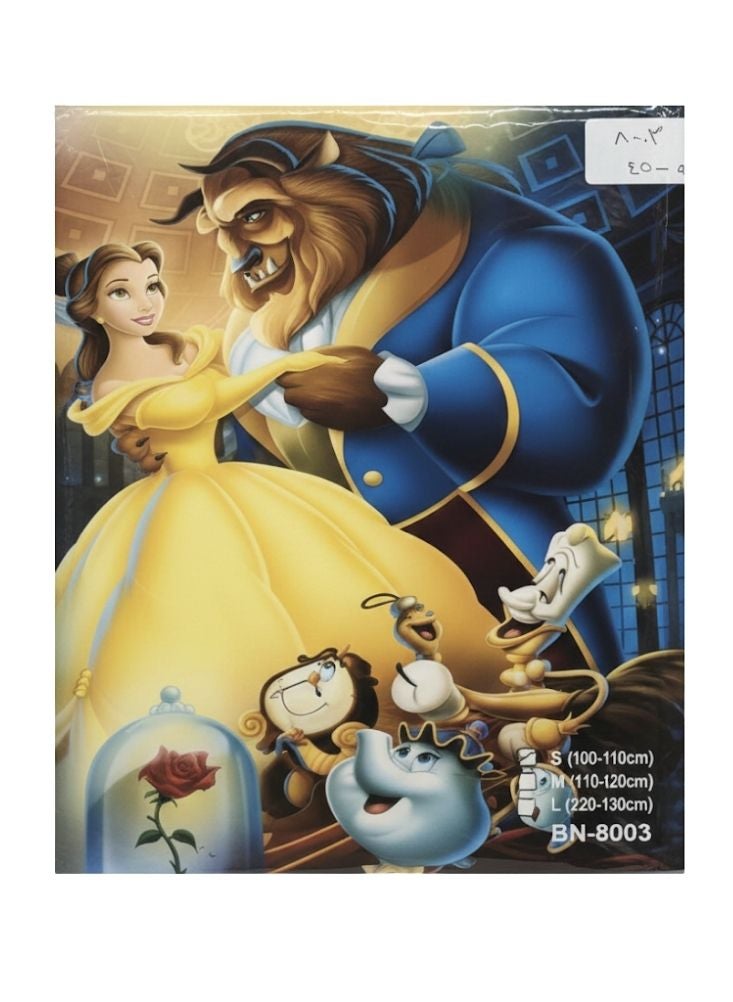 Premium Beauty and the Beast Themed Princess Belle Costume Dress for Girls Party Wear - Image 1