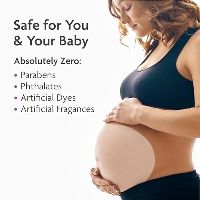 TriLASTIN Belly Masks - Belly Masks for Pregnant Women - Hydrating & Soothing for Itchy Skin - Reduces Stretch Marks - Safe for Sensitive Skin - Paraben & Phthalate-Free - Made in USA - 4 Pack - Image 4