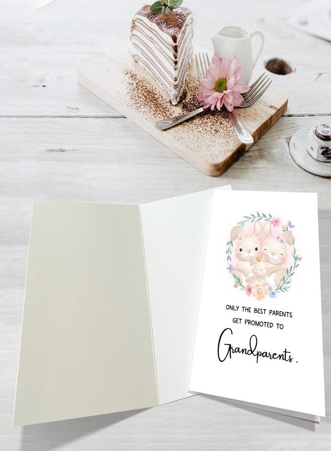 Obbyidk Cute Grandparents To Be Card - Funny Baby Shower Congratulation Card for New Grandparents - Image 3