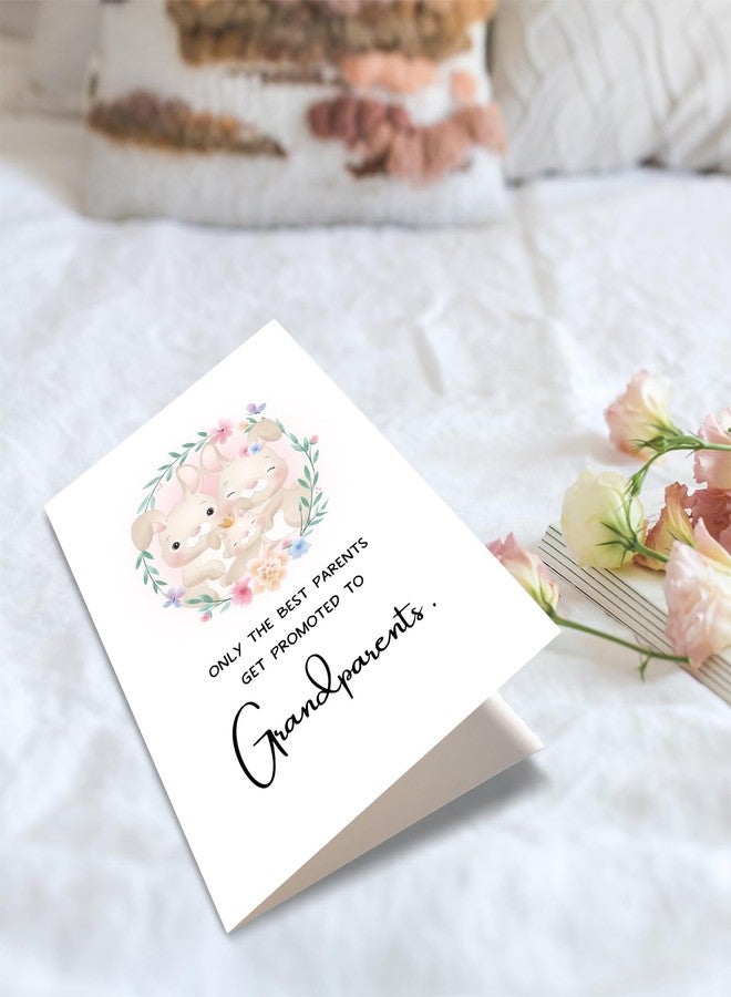 Obbyidk Cute Grandparents To Be Card - Funny Baby Shower Congratulation Card for New Grandparents - Image 5
