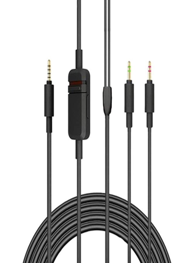 Junsi Audio Headset Cable Compatible with beyerdynamic MMX 300 Gaming Headset (2nd Generation) - 3.5mm Cord with Volume Control, Computer Version - Image 1