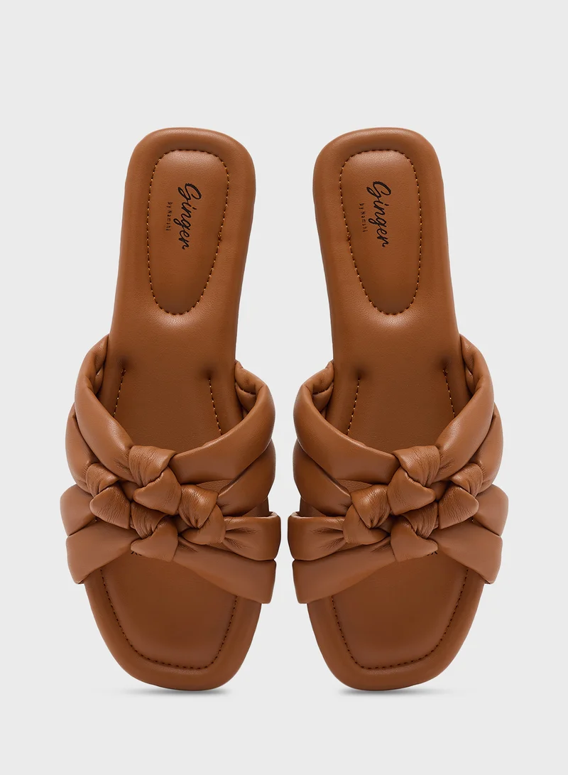 Ginger Ladies Flat Sandal