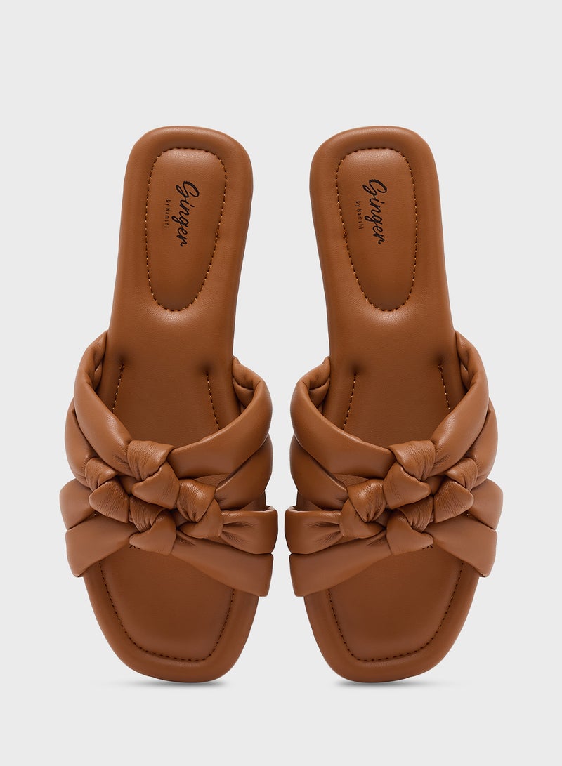 Ginger Ladies Flat Sandal  - Image 4