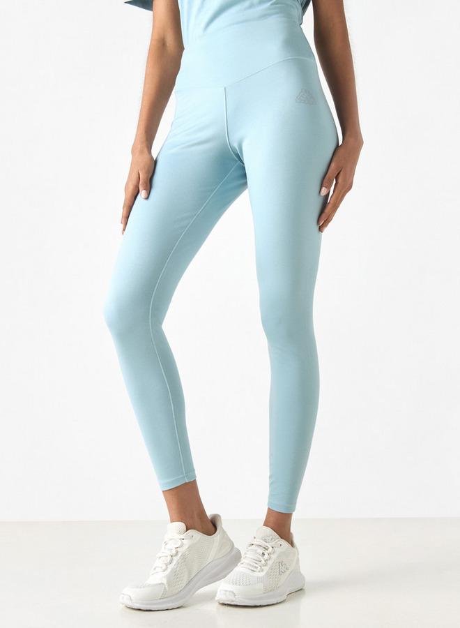 كابا بنطلون ليقنز بخصر مطّاطي وطبعات شعار من كابا - Image 1