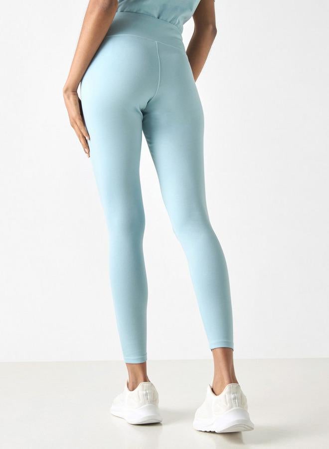 كابا بنطلون ليقنز بخصر مطّاطي وطبعات شعار من كابا - Image 3