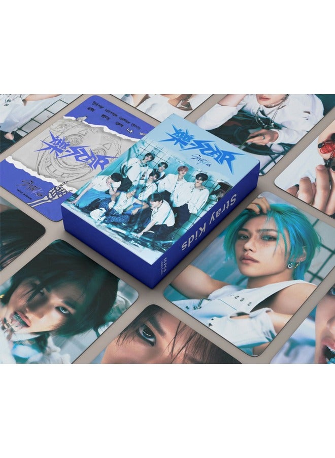 إيهوم 55 قطعة أطفال ضالة 2023 ألبوم جديد ستار لومو بطاقة - Image 1