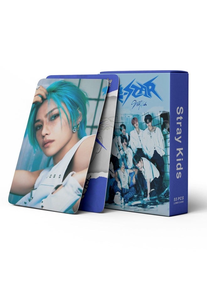 إيهوم 55 قطعة أطفال ضالة 2023 ألبوم جديد ستار لومو بطاقة - Image 4