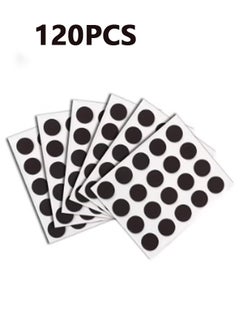 Geustos Round Magnets with Adhesive Backing Flexible Self Adhesive Magnets for Crafts Small Sticky Magnetic Dots for Hanging Light Objects DIY School Office Home  - Image 1