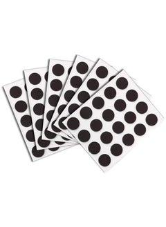 Geustos Round Magnets with Adhesive Backing Flexible Self Adhesive Magnets for Crafts Small Sticky Magnetic Dots for Hanging Light Objects DIY School Office Home  - Image 2