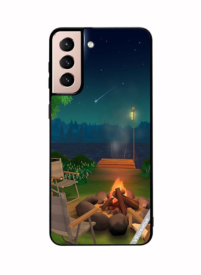 VR CREATIVE Protective Case Cover For Samsung Galaxy S21 5G Nature Design Multicolour - Image 1