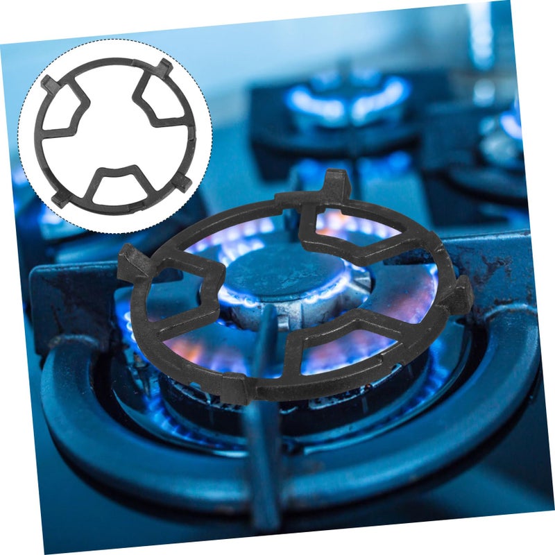 Cast Iron Wok Ring Holder Stable Cooking Anti Slip Design For Gas Stoves - Image 5