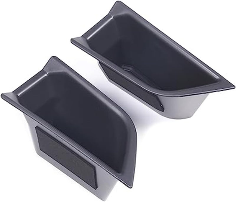 ABS Black Car Door Grab Handle Storage Box for Q4 E-Tron 2022 - Image 1