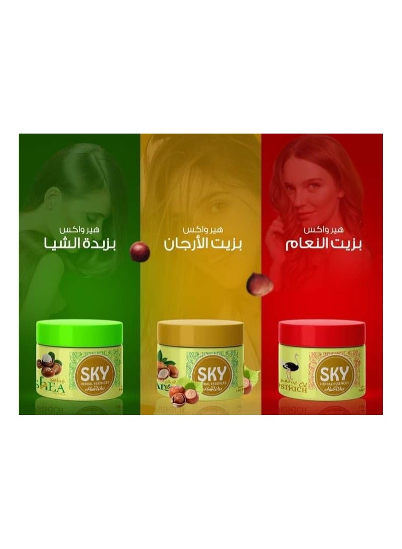 SKY Hair Wax With Argan Oil 140gm - Image 4