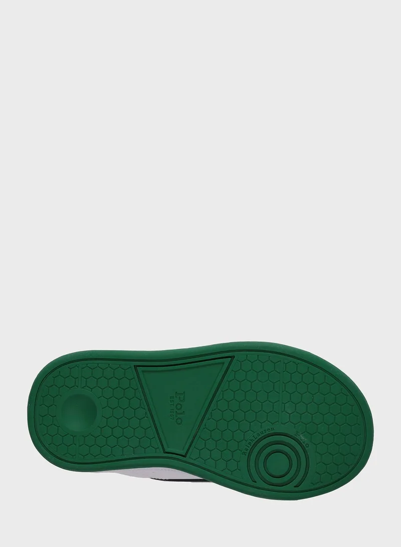 POLO RALPH LAUREN Kids Heritage Court Iii Ez Velcro Sneakers