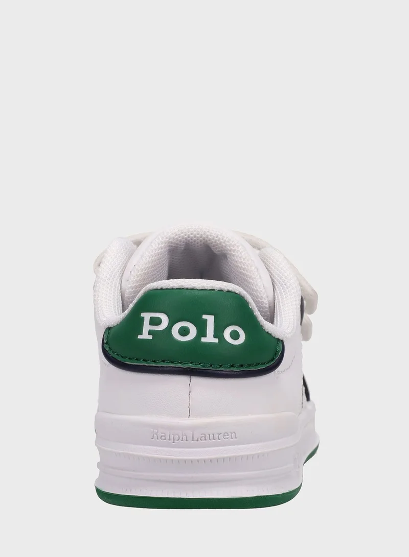 POLO RALPH LAUREN Kids Heritage Court Iii Ez Velcro Sneakers